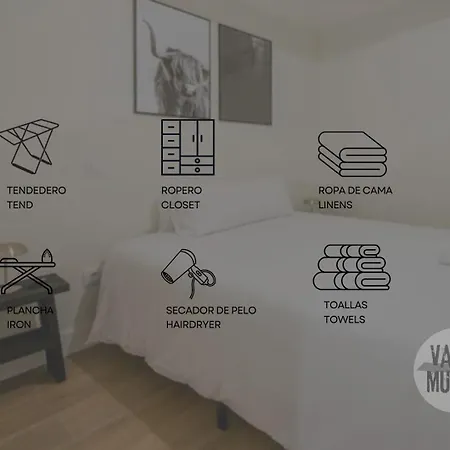 Cozy Y Centrico Apt Para 6Pax En Plaza Del Carmen E2 Madrid Buitenkant foto